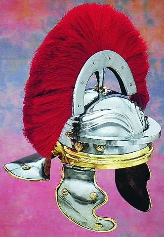 Bild  Römischer Zenturio Helm 
