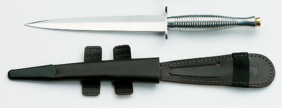 Original englisches Sykes Fairbairn Kampfmesser blank