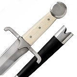 Mittelalterdolch Quillon Dagger scharf