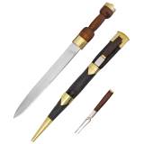 Schottischer Dirk mit Gabel  Messer