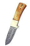 Mittelalter-Damast-Messer