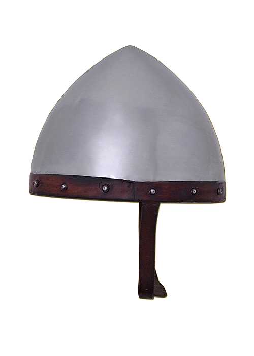 Bild  Helm der Bogenschtzen Stahl mit Lederinlet
